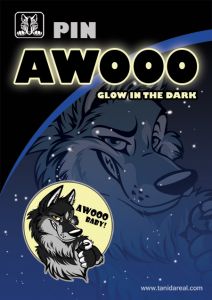 Wolf Pin - AWOOO