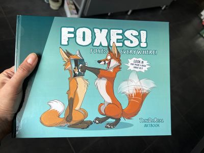 FOXES! Foxes Everywhere! Hardcover Artbook