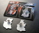 Pin Set - Shoulder Angels